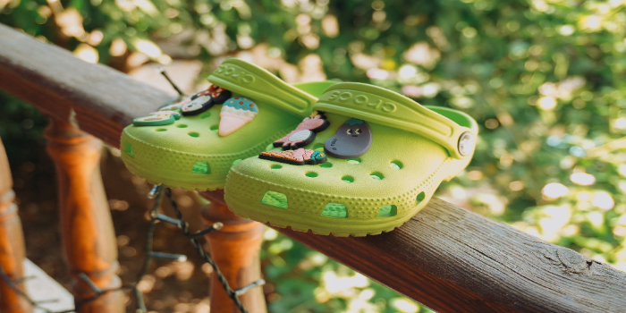 The Crocs Conundrum: Can You Actually Go Hiking in Crocs? 3 A green croc