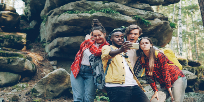 Is Hiking a Hobby? Everything You Need to Know About This Rewarding Pastime 4 A group of hikers taking selfie 1